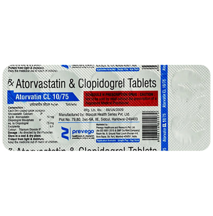 Atorvatin CL 10/75 10mg/75mg