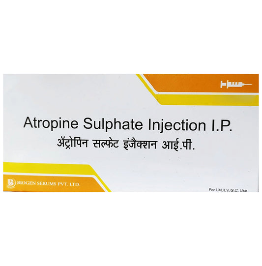 Atropine Sulphate Injection - Classic Derma