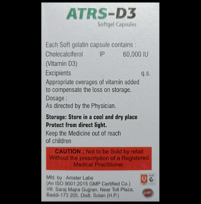 Atrs-D3 Softgel Capsule