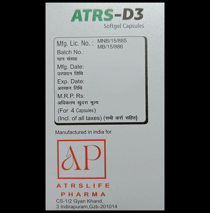 Atrs-D3 Softgel Capsule