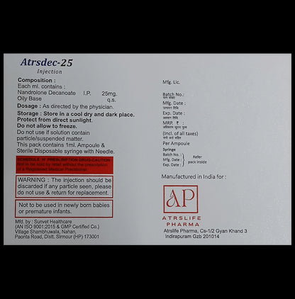 Atrsdec 25 Injection