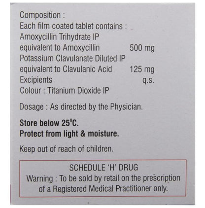 Augpen 625 BID Tablet