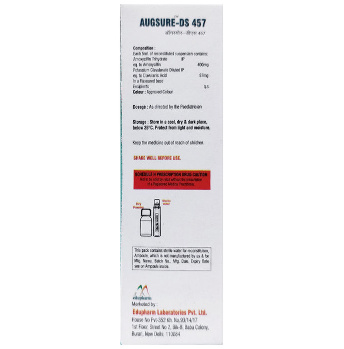 Augsure-DS 457 Oral Suspension Vanilla