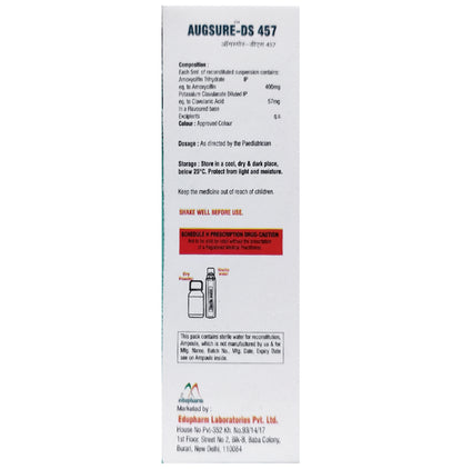 Augsure-DS 457 Oral Suspension Vanilla
