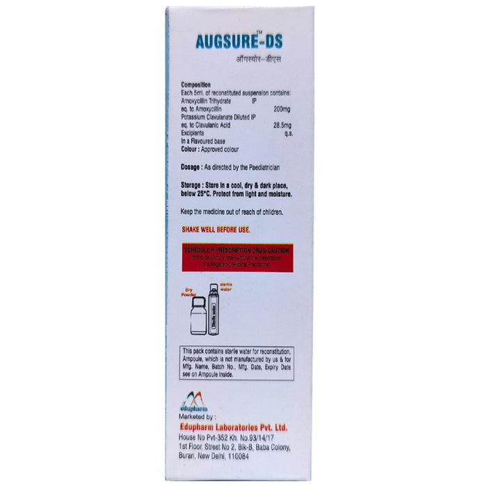 Augsure-DS Oral Suspension Vanilla