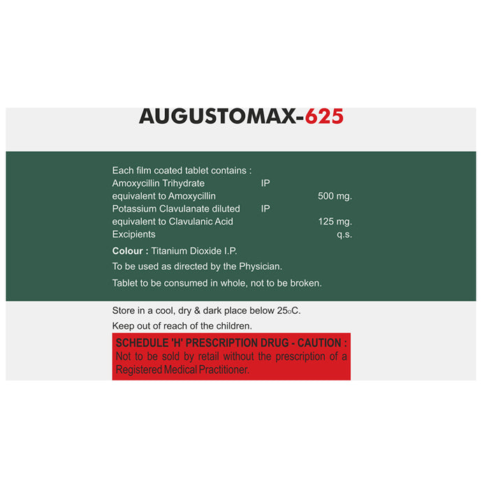 Augustomax 625 Tablet