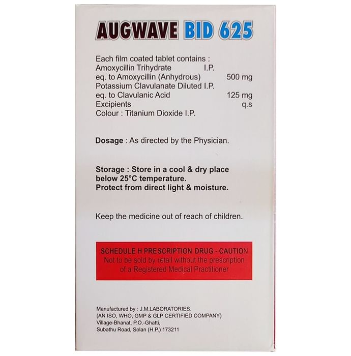 Augwave Bid 625 Tablet