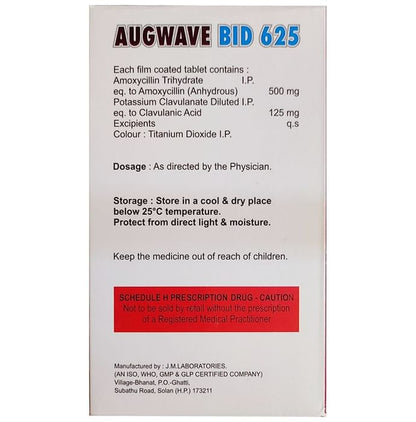 Augwave Bid 625 Tablet