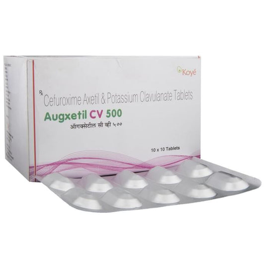 Augxetil CV 500 Tablet - Classic Derma