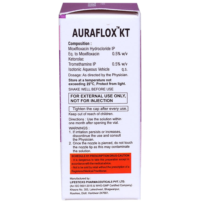 Auraflox KT Eye Drop