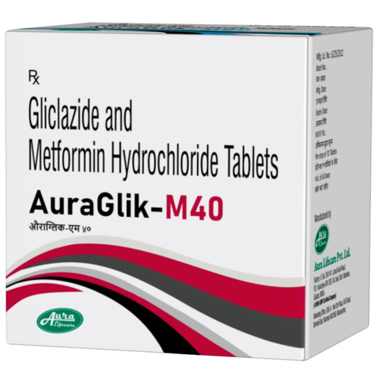 Auraglik-M40 Tablet - Classic Derma