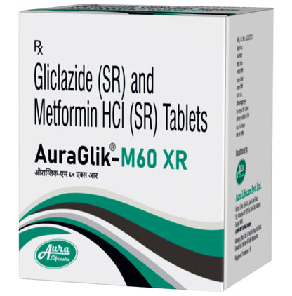 Auraglik-M60 XR Tablet SR - Classic Derma