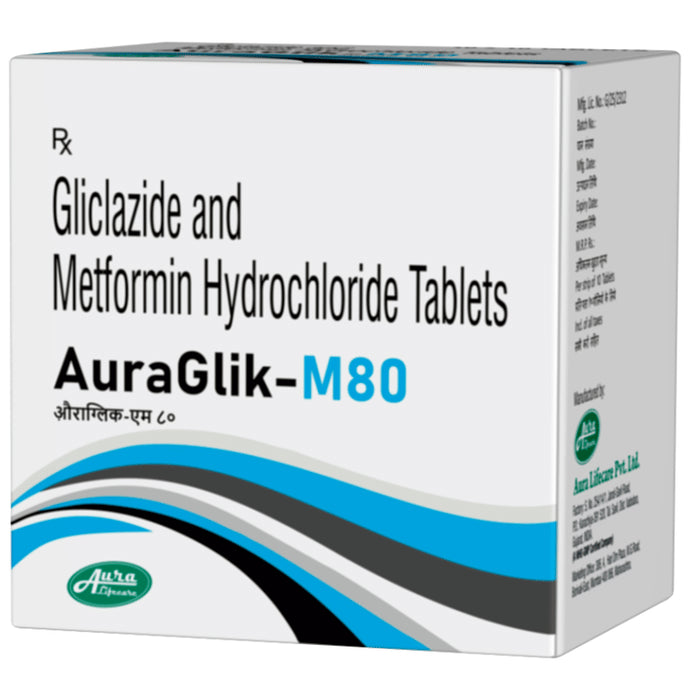 Auraglik-M80 Tablet - Classic Derma