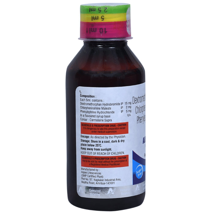 Aurakof-DX Syrup Sugar Free