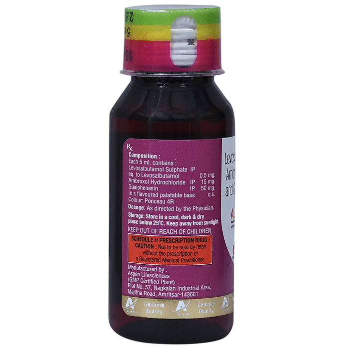 Aurakof-LS Junior Syrup Raspberry