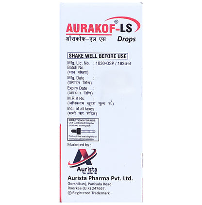 Aurakof-LS Oral Drops