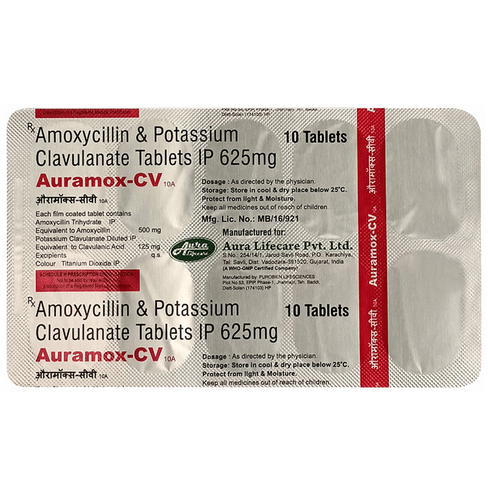 Auramox-CV 10A Tablet