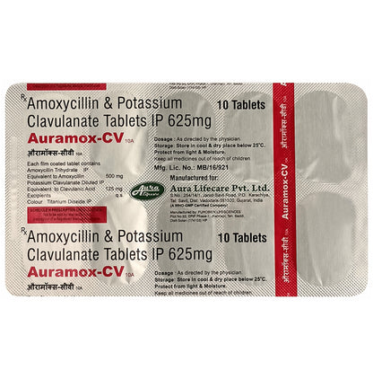 Auramox-CV 10A Tablet