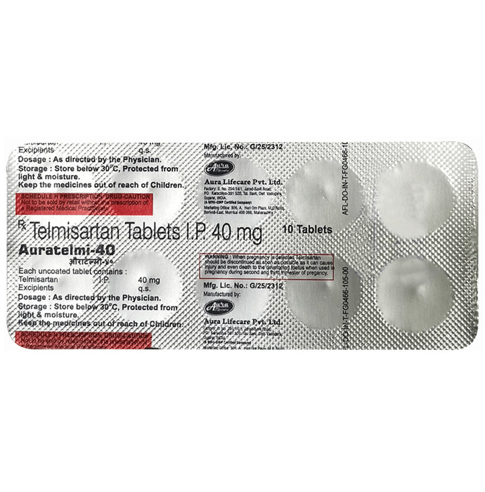 Auratelmi 40 Tablet