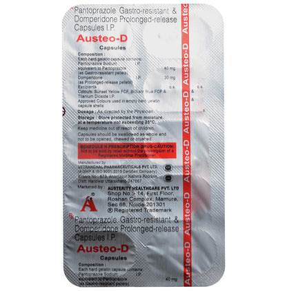 Austeo-D Capsule PR - Classic Derma