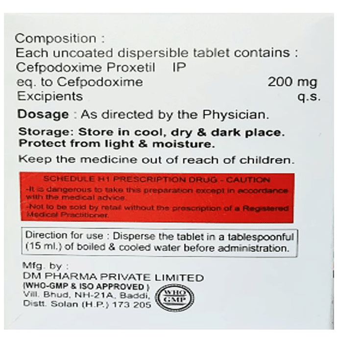 Austipod 200mg Tablet DT