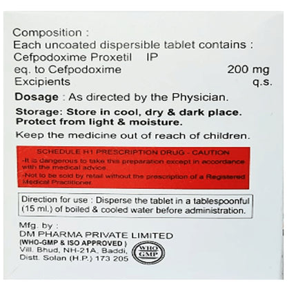 Austipod 200mg Tablet DT