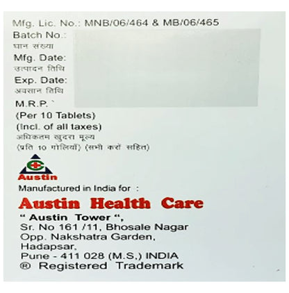 Austipod 200mg Tablet DT