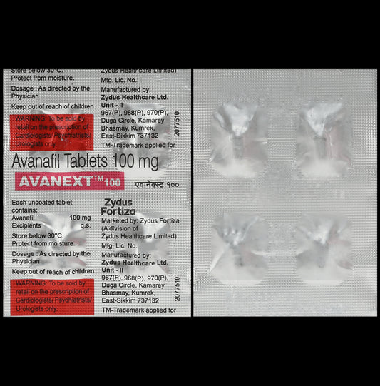 Avanext 100mg Tablet - Classic Derma