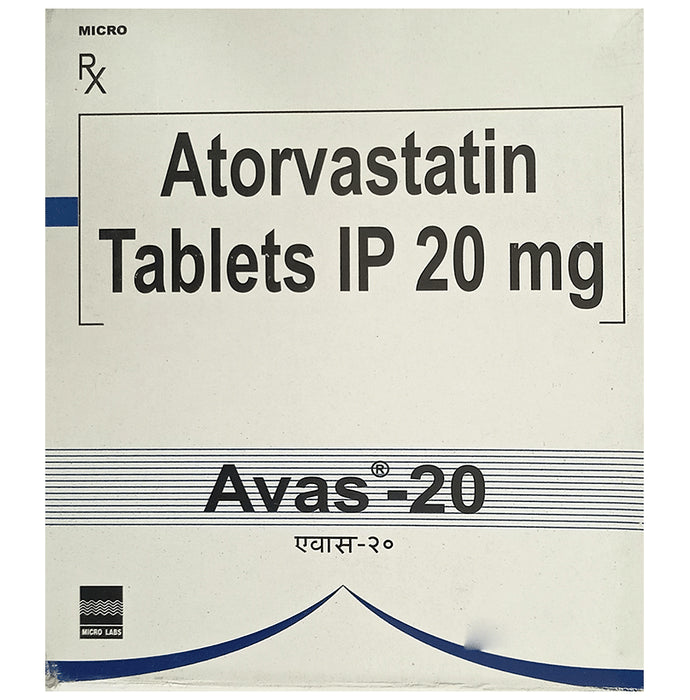 Avas 20 Tablet - Classic Derma