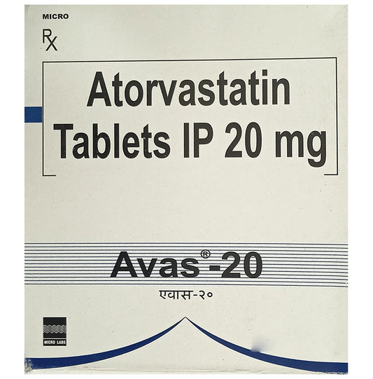 Avas 20 Tablet - Classic Derma