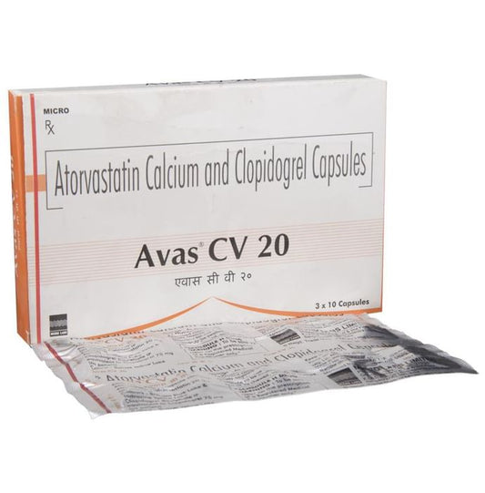 Avas CV 20 Capsule - Classic Derma