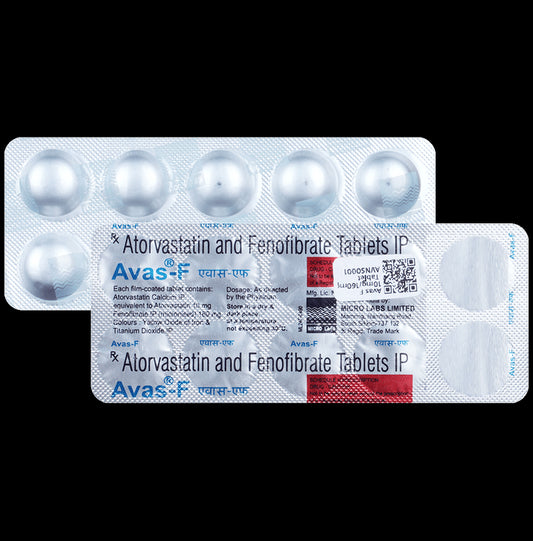 Avas F 10mg/160mg Tablet - Classic Derma