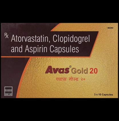 Avas Gold 75mg/20mg/75mg Capsule
