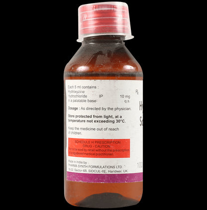 Averzine 25mg Syrup