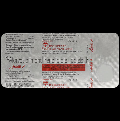 Avicus F 10mg/145mg Tablet