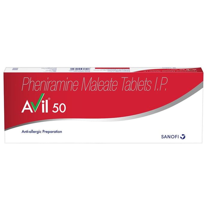 Avil 50mg Tablet - Classic Derma