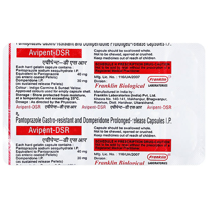 Avipent-DSR Capsule - Classic Derma