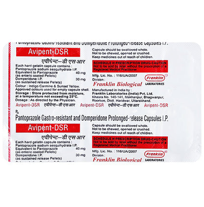 Avipent-DSR Capsule - Classic Derma