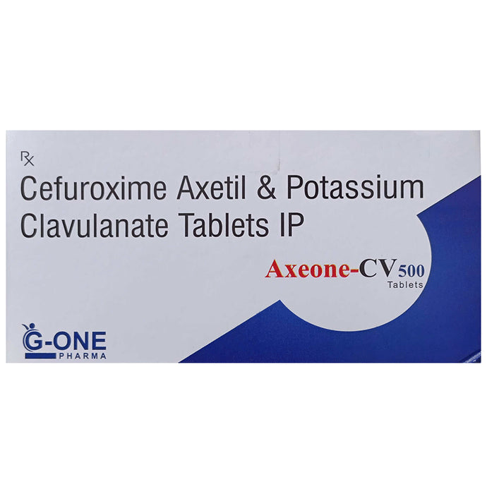 Axeone-CV 500 Tablet - Classic Derma
