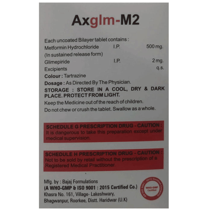 Axglm-M2 Tablet SR