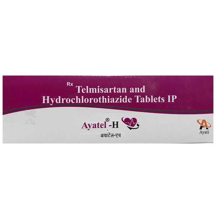 Ayatel H 40mg/12.5mg Tablet - Classic Derma