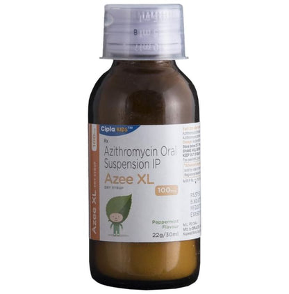 Azee XL 100mg Dry Syrup Peppermint