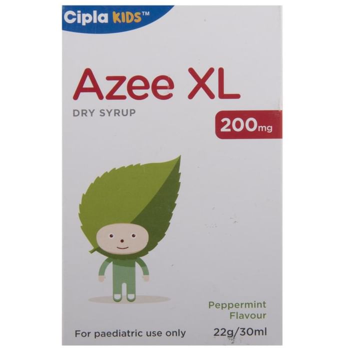 Azee XL 200mg Dry Syrup Peppermint