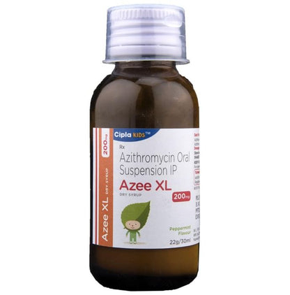 Azee XL 200mg Dry Syrup Peppermint