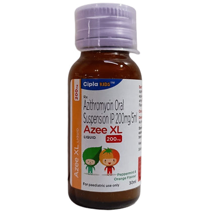 Azee XL 200mg Liquid Peppermint & Orange
