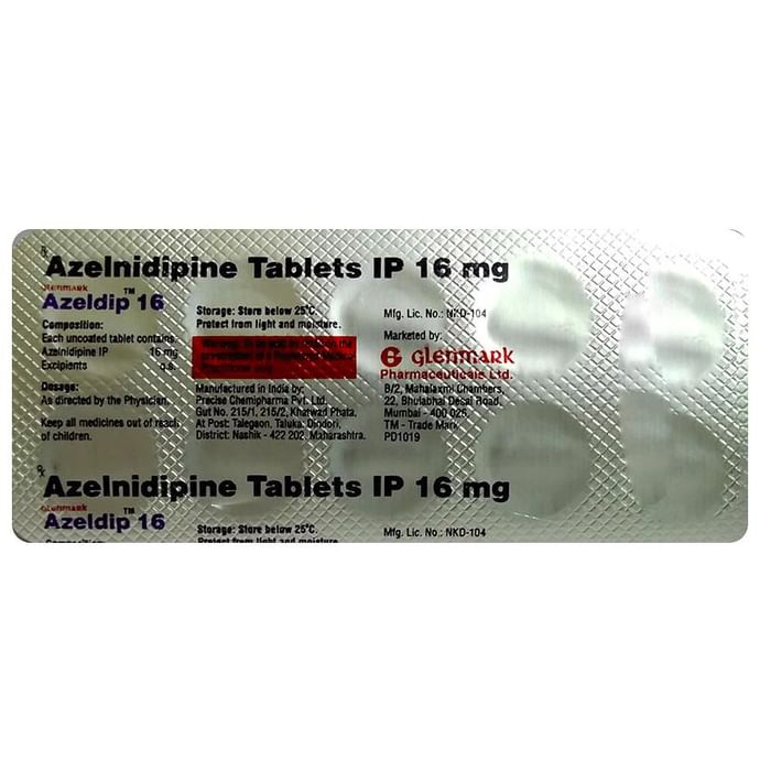Azeldip 16 Tablet