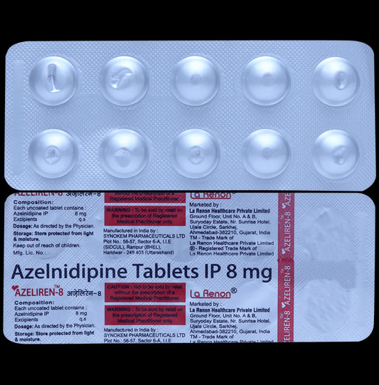 Azeliren 8mg Tablet - Classic Derma