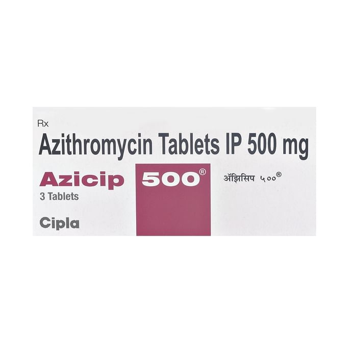 Azicip 500 Tablet - Classic Derma