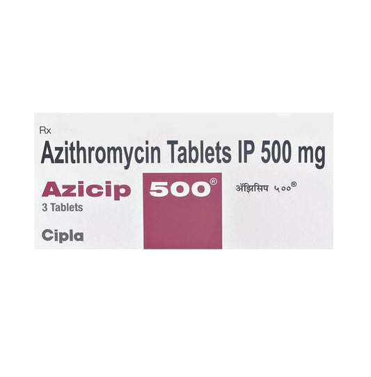 Azicip 500 Tablet - Classic Derma