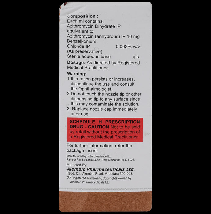 Azithral Eye Drop